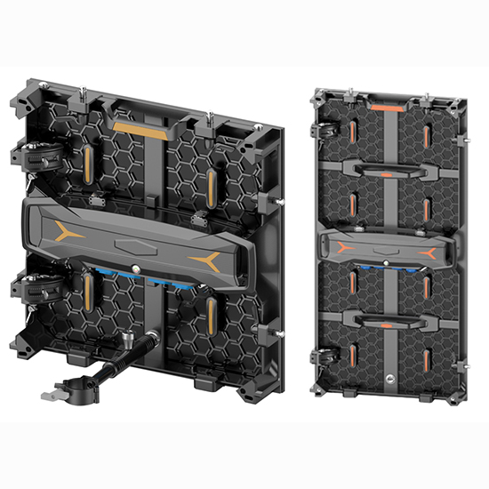 Seri LDR Pri Efektif Deyò Pou Lwaye ki ap dirije ekran ak 500x500mm mouri Distribisyon aliminyòm Panel ak dirije lanp gad baskile pou pwoteksyon modil koub sipò fèmen fè koub dirije ekspozisyon